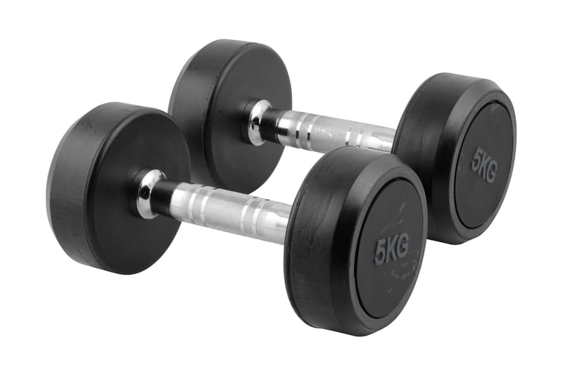 Treningsvekt 2 x 5kg - Sport & fritid - Hjemmetrening - Vekter & vektstenger - Hantler & hantelstang