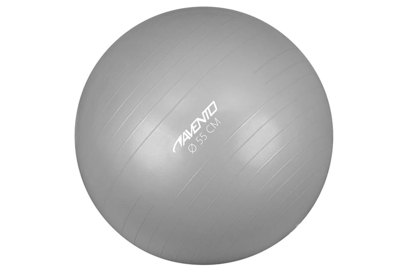 Avento Fitnessball diameter 55 cm sølv - Silver - Sport & fritid - Hjemmetrening - Vekter & vektstenger - Medisinball