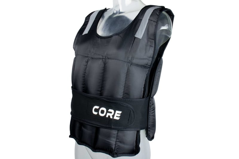 Core Vektvest 10 kg - Svart - Sport & fritid - Hjemmetrening - Treningsutstyr - Crossfit utstyr