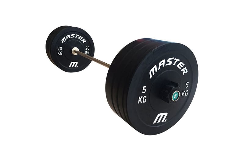 Master Skivestangsett Crossfit 100 kg - Sport & fritid - Hjemmetrening - Vekter & vektstenger - Vektstangsett