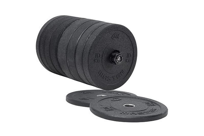 Vektsett Master Fitness Hi Impact Bumper Weights 150 kg - Sport & fritid - Hjemmetrening - Vekter & vektstenger