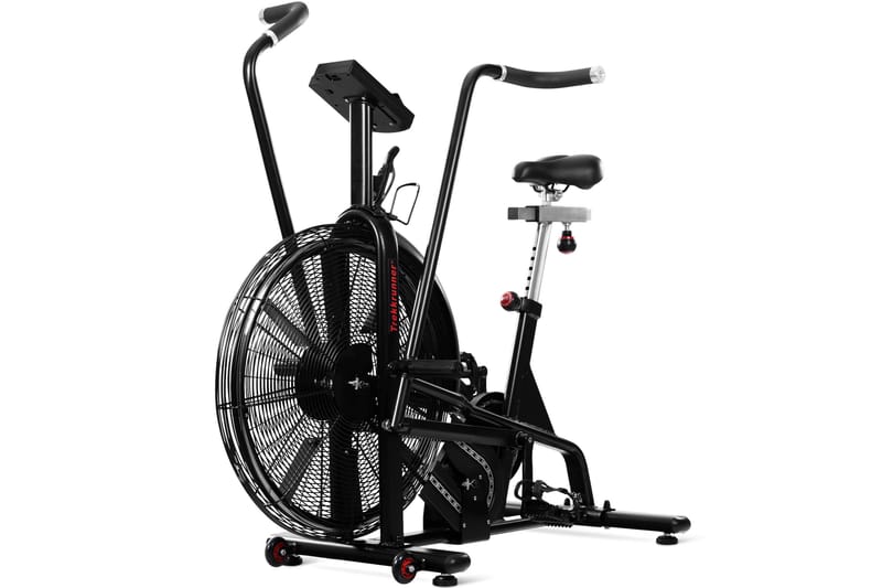 Airbike Mosjonssykkel med luftmotstand med 7 treningsprogram - Svart - Sport & fritid - Hjemmetrening - Treningsapparater - Treningssykkel & spinningsykkel