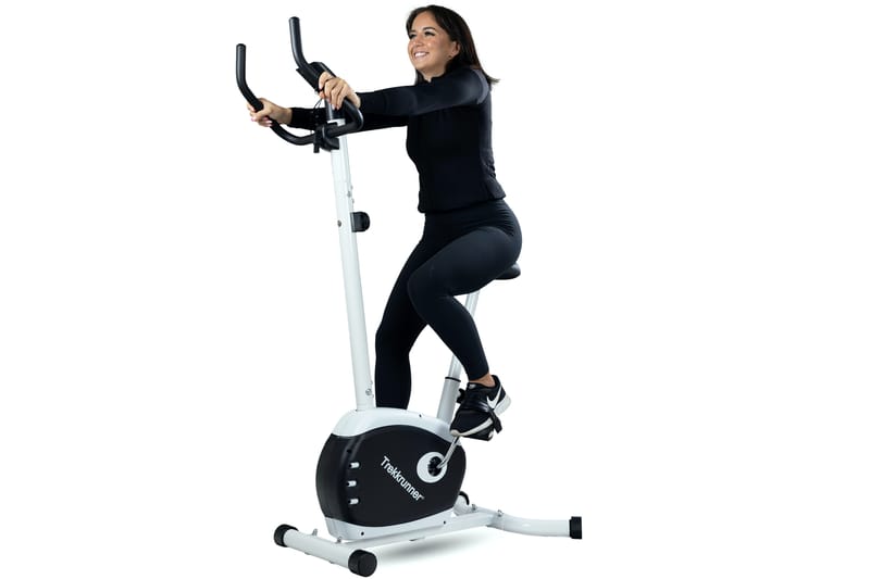 Mosjonssykkel Ekstra høyt sete och styre svinghjul - Hvit - Sport & fritid - Hjemmetrening - Treningsapparater - Treningssykkel & spinningsykkel