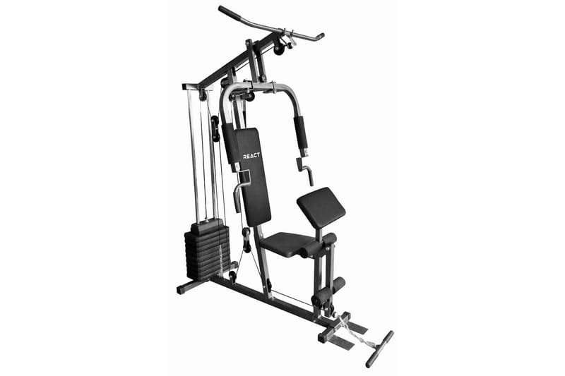 React Hjemmegym 45 kg - Svart - Sport & fritid - Hjemmetrening - Treningsutstyr - Crossfit utstyr