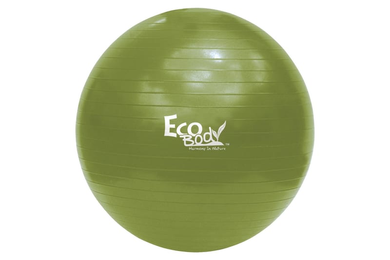 Ecobody Yogaball 75cm - Grønn|Grå - Sport & fritid - Hjemmetrening - Treningsutstyr