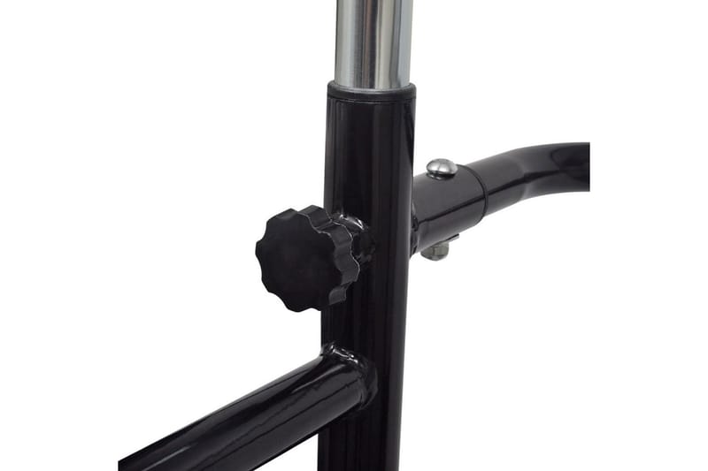 Justerbar pull-up/dipsstativ 175-224 cm svart - Sport & fritid - Hjemmetrening - Treningsutstyr - Treningsbenk & benkpress benk