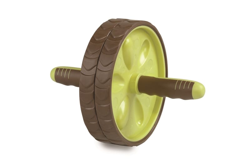 Ecobody Ab Wheel - Grønn|Brun - Sport & fritid - Hjemmetrening - Treningsutstyr - Treningshjul & magehjul
