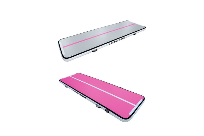 Airtrack Nordic Home Special Edition 3x1 m - Rosa - Sport & fritid - Hjemmetrening - Treningsutstyr - Turnmatte & Airtrack