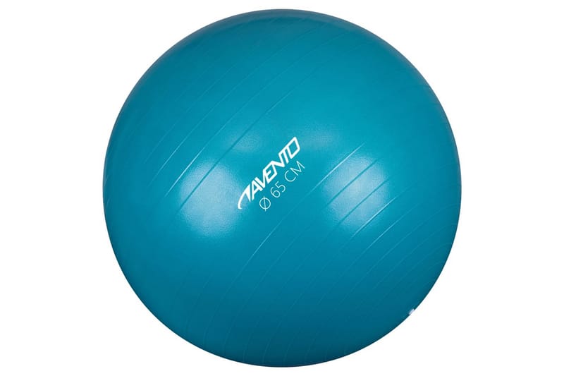 Avento Fitnessball diameter 65 cm blå - Blå - Sport & fritid - Hjemmetrening - Treningsutstyr