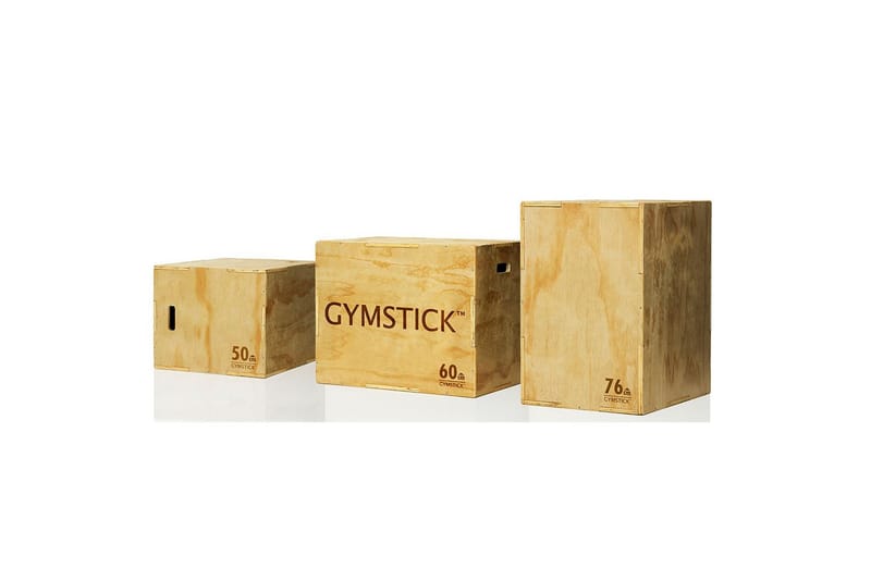 Box Gymstick Wooden Plyobox 3-pk - Sport & fritid - Hjemmetrening - Treningsutstyr