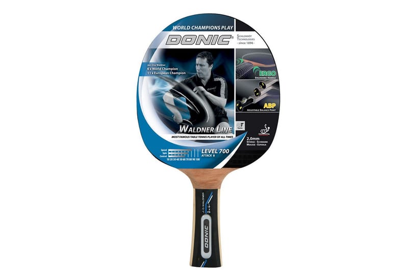 DONIC Racket Waldner 700 inkl. DVD med JO - Sport & fritid - Hjemmetrening - Treningsutstyr
