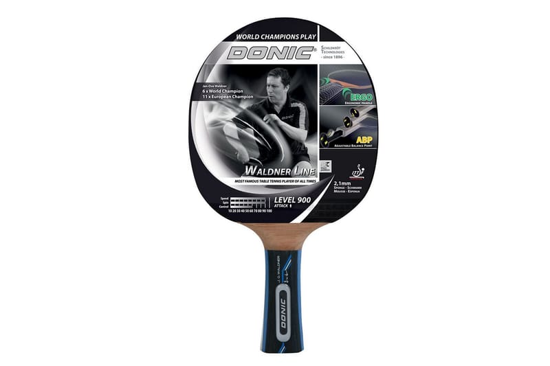 DONIC Racket Waldner 900 inkl. DVD med JO - Sport & fritid - Hjemmetrening - Treningsutstyr