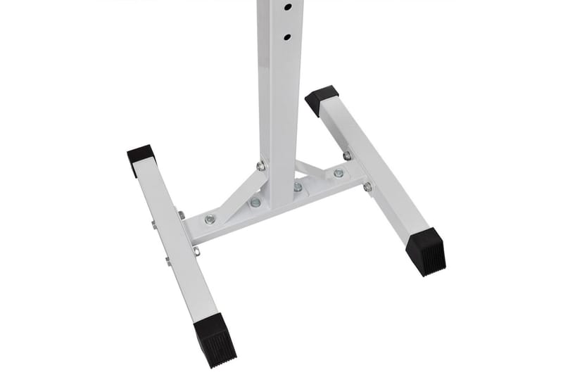 Knebøy vektstangstativ med vektstang- og manualsett 60,5 kg - Sport & fritid - Hjemmetrening - Treningsutstyr