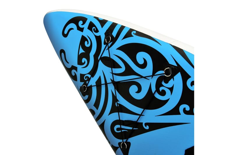 Oppblåsbart padlebrettsett 366x76x15 cm blå - Blå - Sport & fritid - Hjemmetrening - Treningsutstyr