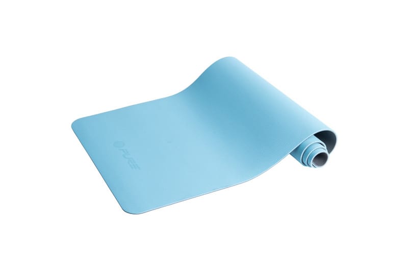 Pure2Improve Yogamatte 173x58x0,6 cm blå og grå - Sport & fritid - Hjemmetrening - Treningsutstyr