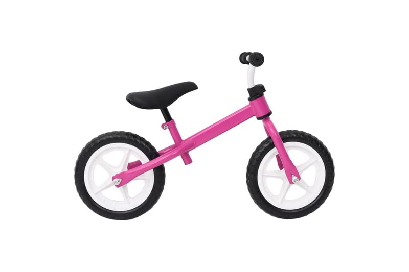 Balansesykkel med 10-tommers hjul rosa - Rosa - Sport & fritid - Lek & sport - Lekekjøretøy & hobbykjøretøy