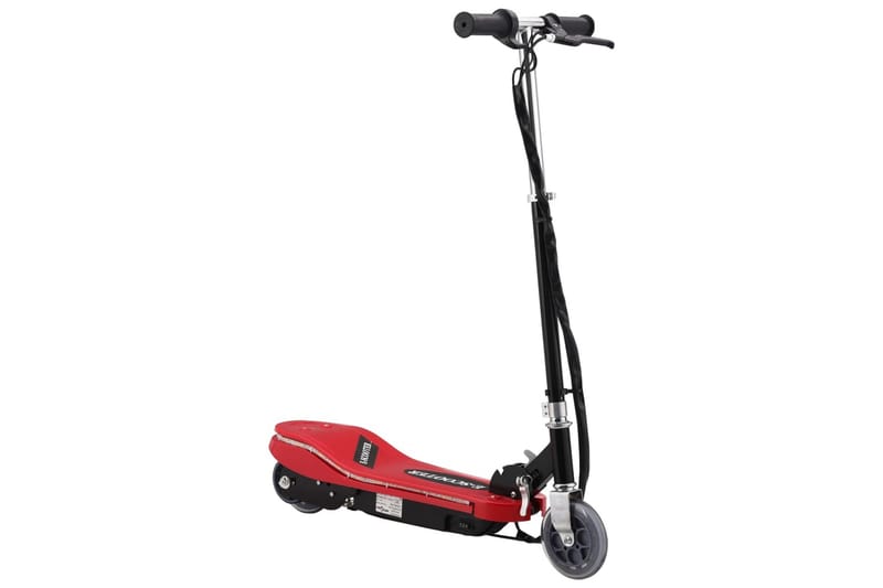 Elektrisk sparkesykkel med LED 120 W rød - Rød - Sport & fritid - Lek & sport - Lekekjøretøy & hobbykjøretøy