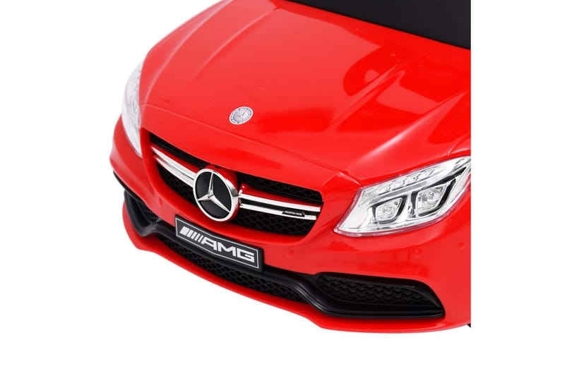 Gåbil Mercedes-Benz C63 rød - Rød - Sport & fritid - Lek & sport - Lekeplass & lekeplassutstyr
