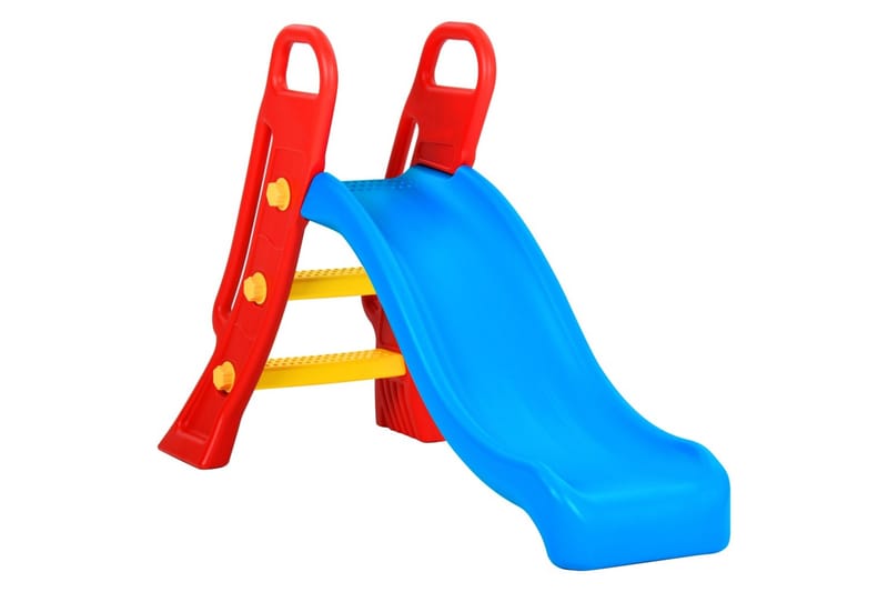 Sammenleggbar sklie for barn 135 cm flerfagret - Flerfarget - Sport & fritid - Lek & sport - Lekeplass & lekeplassutstyr - Sklie