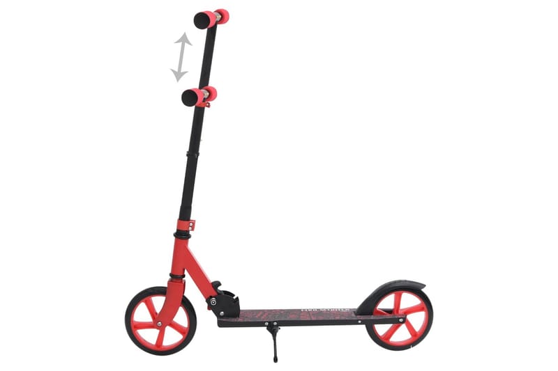 Sparkesykkel for barn 2 hjul med justerbart styre rød - Rød - Sport & fritid - Lek & sport - Lekeplass & lekeplassutstyr
