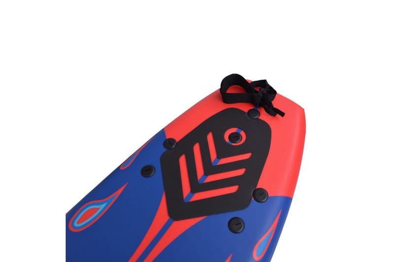 Surfebrett blå og rød 170 cm - Sport & fritid - Lek & sport - Lekeplass & lekeplassutstyr