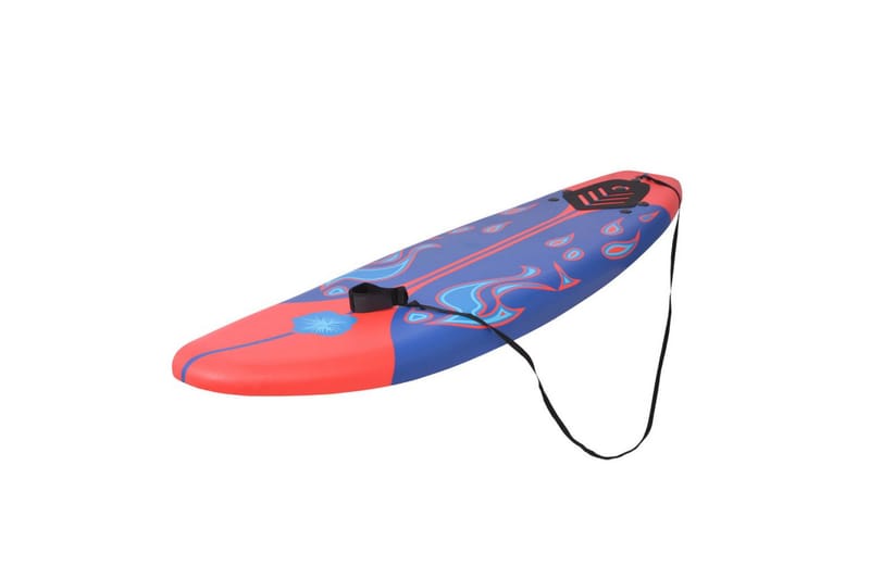 Surfebrett blå og rød 170 cm - Sport & fritid - Lek & sport - Lekeplass & lekeplassutstyr
