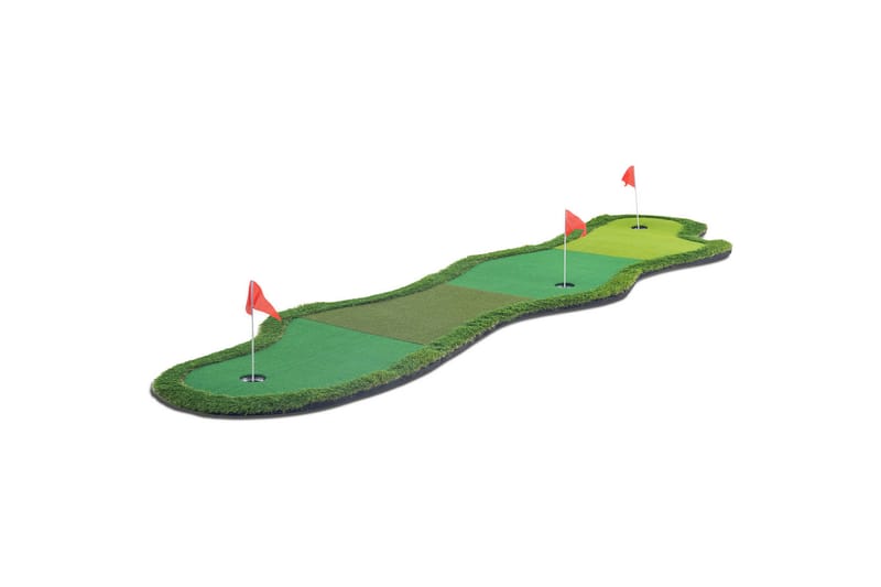 Golfmatte Multi-speed|Puttematte med ulike gresshøyder 4x1m - Lyfco - Sport & fritid - Lek & sport - Sportsredskap & sportsutstyr - Golfutstyr