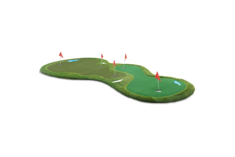 Golfmatte Pro Doble greener og vannhinder 4x2m Grønn - Lyfco - Sport & fritid - Lek & sport - Sportsredskap & sportsutstyr - Golfutstyr
