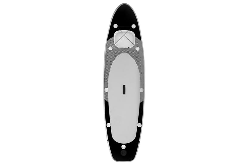 Oppblåsbart padlebrettsett svart 300x76x10 cm - Svart - Sport & fritid - Lek & sport - Vannsport & vannlek