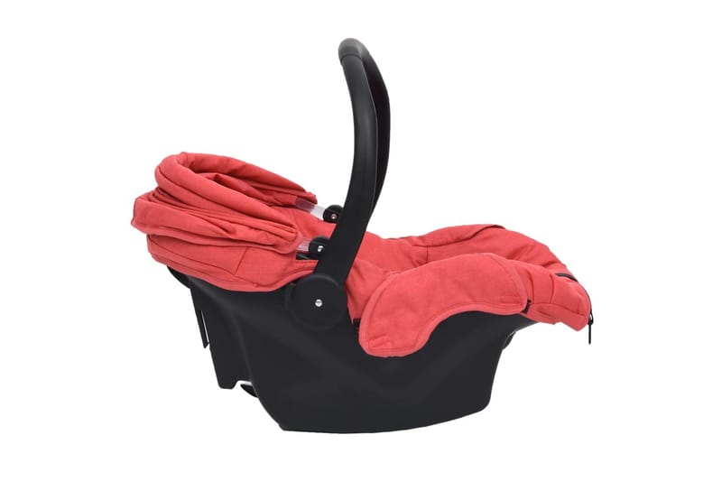 Barnebilsete rød 42x65x57 cm - Rød - Sport & fritid - Til barn - Bilseter & babysete - Bilstol