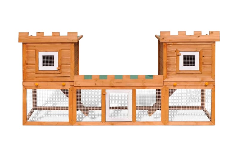 Stort kaninbur med dobbelt hus - Hagemøbler - Stoler & Lenestoler - Utelenestoler