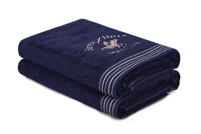 Tarilonte Badehåndkle 2-pk - Blå - Tekstiler - Tekstiler baderom - Håndklær og badehåndkle - Strandhåndkle & strandbadelaken