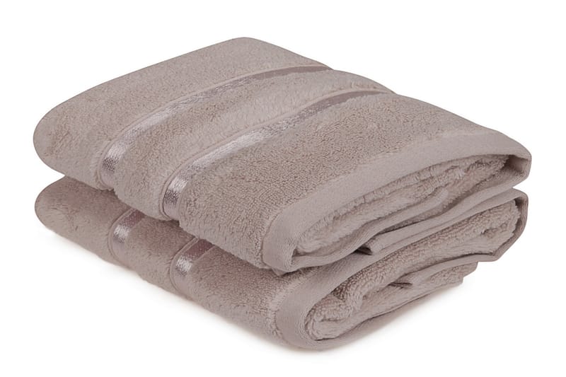 Ashburton Håndkle 2-pk - Lyselilla - Tekstiler - Tekstiler baderom - Håndklær