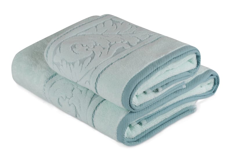 Hobby Håndkle Sett med 2 - Mint - Tekstiler - Tekstiler baderom - Håndklær