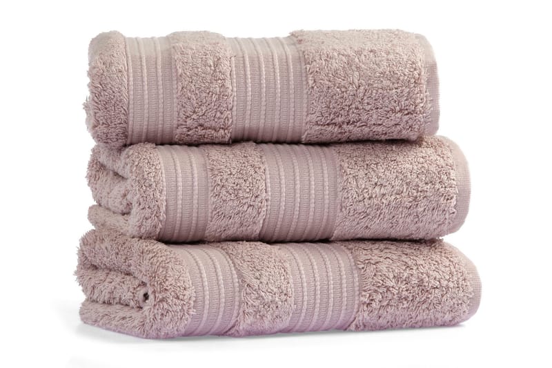 Morghyn Håndkle - Rosa - Tekstiler - Tekstiler baderom - Håndklær