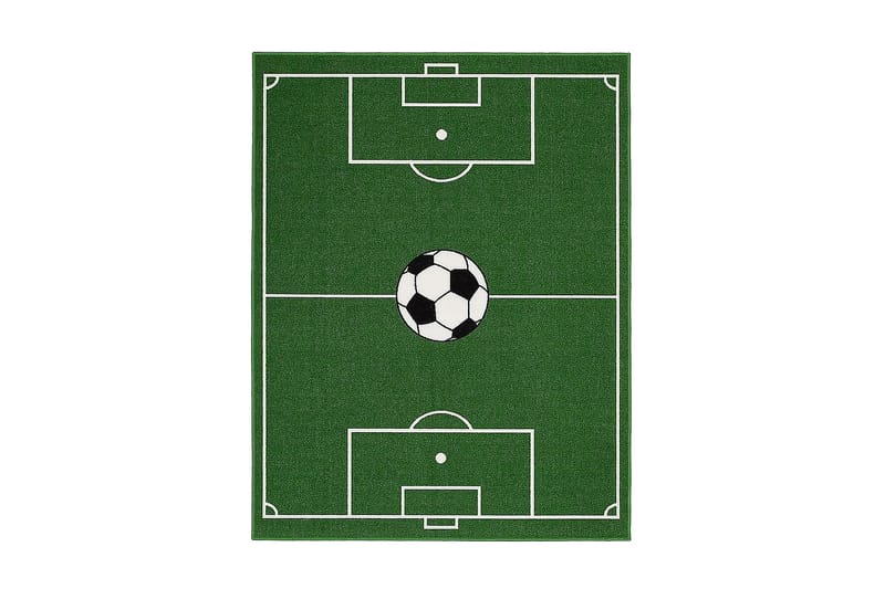 Olimpico Barnematte 133x170 cm Fotballmatte - Grønn - Tekstiler - Sengetøy - Sengetøysett & dynetrekksett - Sengesett dobbeltseng