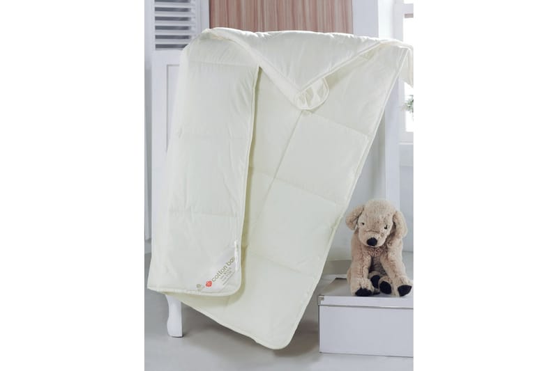 Cotton Box Dyne Baby 95x145 cm - Sand - Tekstiler - Barnetekstiler - Sengetøy til barn - Sprinkelseng sengetøy