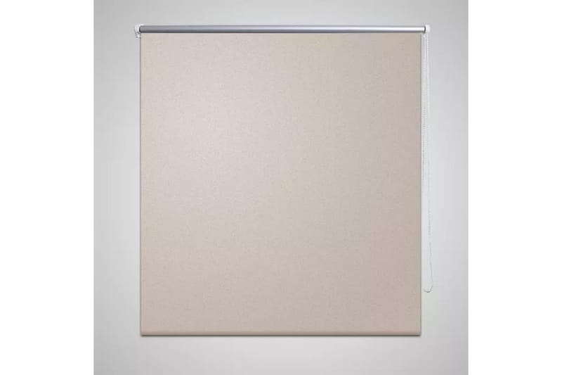 Mørkeleggingsrullegardin 40 x 100 cm Beige - Beige - Tekstiler - Gardiner - Rullegardin