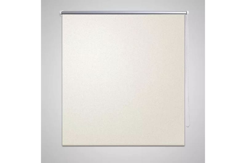 Mørkeleggingsrullegardin 80 x 175 cm Hvit - Kremhvit - Tekstiler - Gardiner - Rullegardin