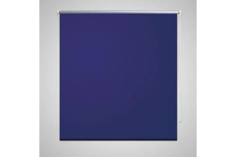 Rullegardin 140 x 230 cm marineblå - Marineblå - Tekstiler - Gardiner - Rullegardin