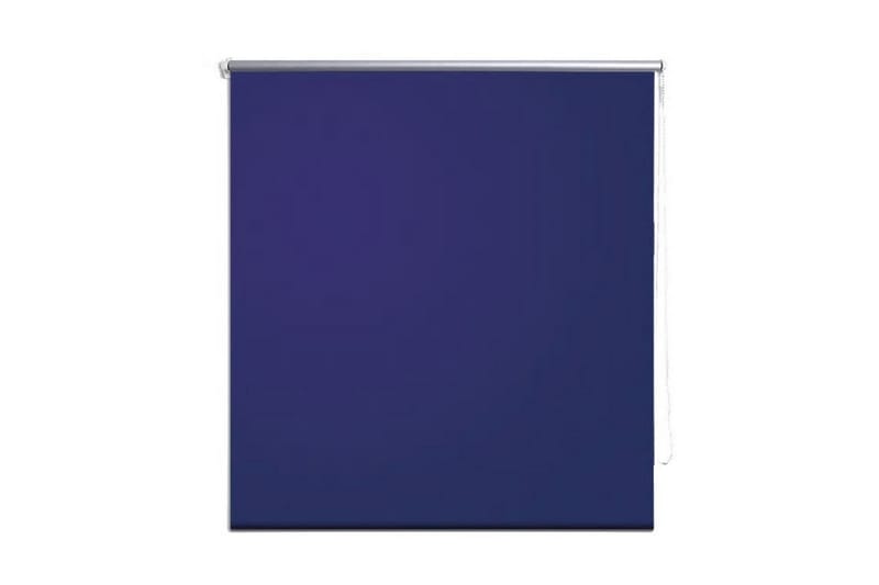 Rullegardin 80 x 175 cm marineblå - Marineblå - Tekstiler - Gardiner - Rullegardin
