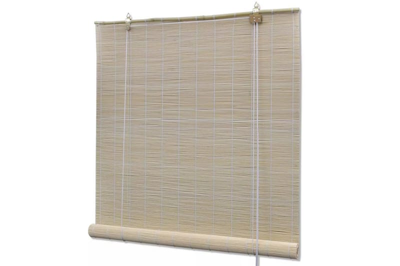 Rullegardin bambus 140x220 cm naturell - Natur - Tekstiler - Gardiner - Rullegardin