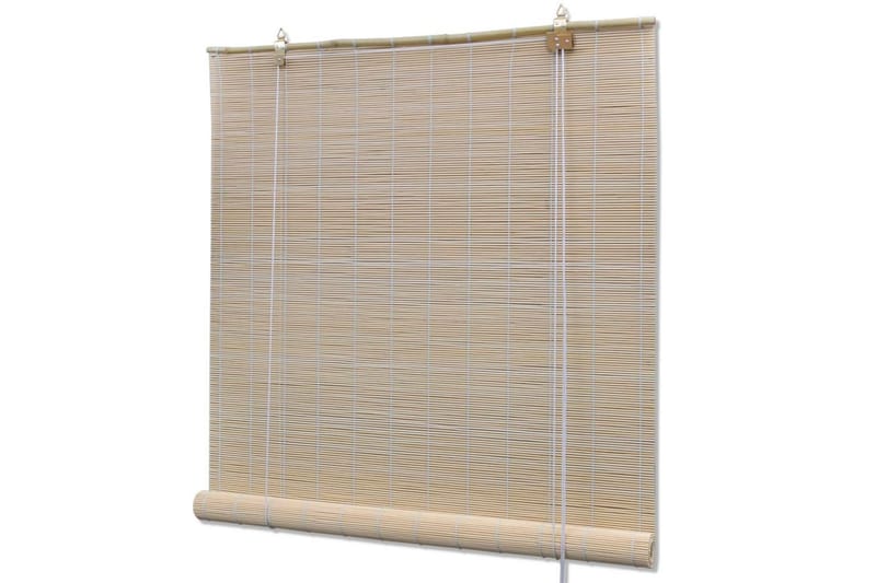 Rullegardin bambus 80x220 cm naturell - Natur - Oppbevaring - Klesoppbevaring - Garderober & garderobesystem - Garderobedør - Skyvedør garderobe