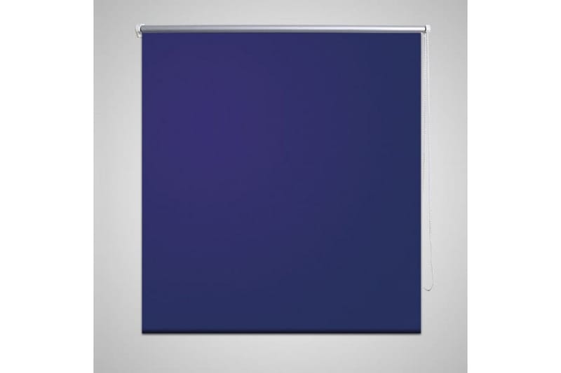 Rullegardin Blackout 100 x 230 cm Marine - Marineblå - Tekstiler - Gardiner - Rullegardin