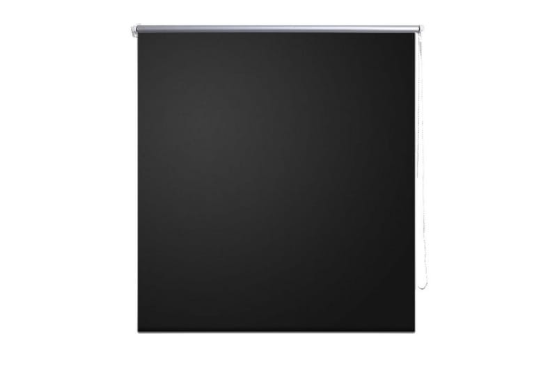 Rullegardin Blackout 120 x 230 cm Svart - Svart - Tekstiler - Gardiner - Rullegardin