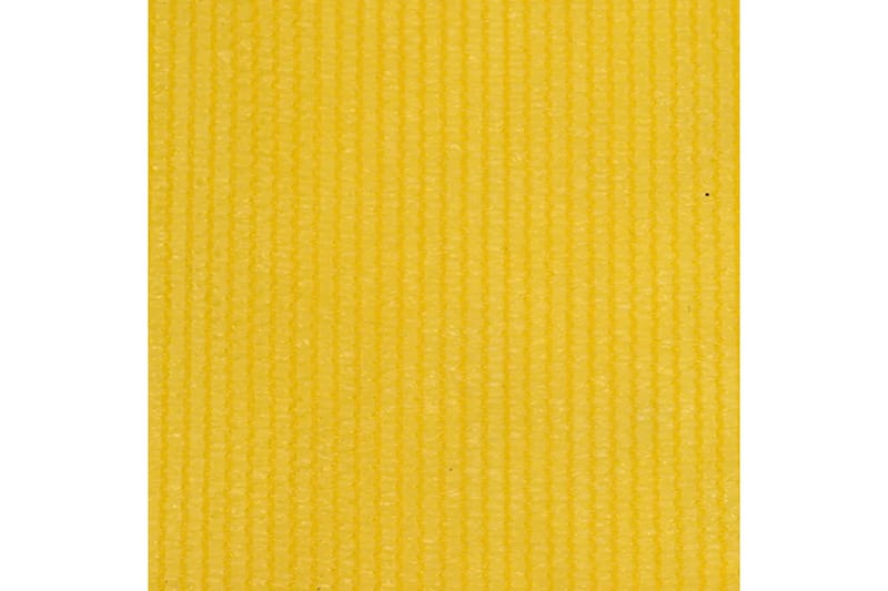 Utendørs rullegardin 100x140 cm gul HDPE - Gul - Tekstiler - Gardiner - Rullegardin