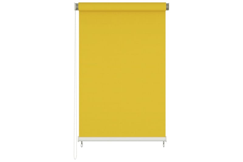 Utendørs rullegardin 180x230 cm gul - Gul - Tekstiler - Gardiner - Rullegardin