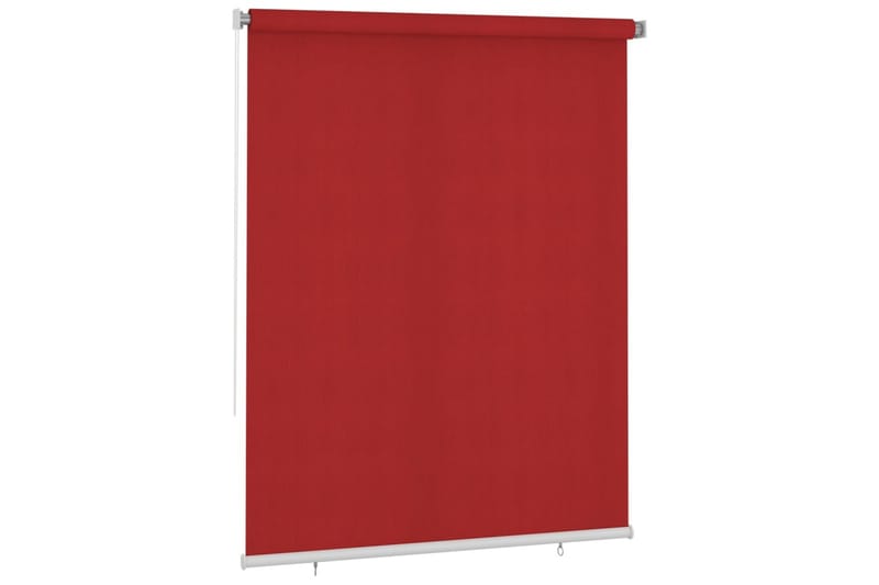 Utendørs rullegardin 180x230 cm rød - Rød - Tekstiler - Gardiner - Rullegardin