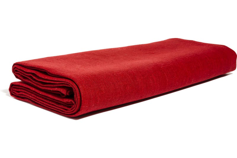 Linløper KL 45x150 cm Rød - Kosta Linnewäfveri - Tekstiler - Tekstiler baderom - Håndklær