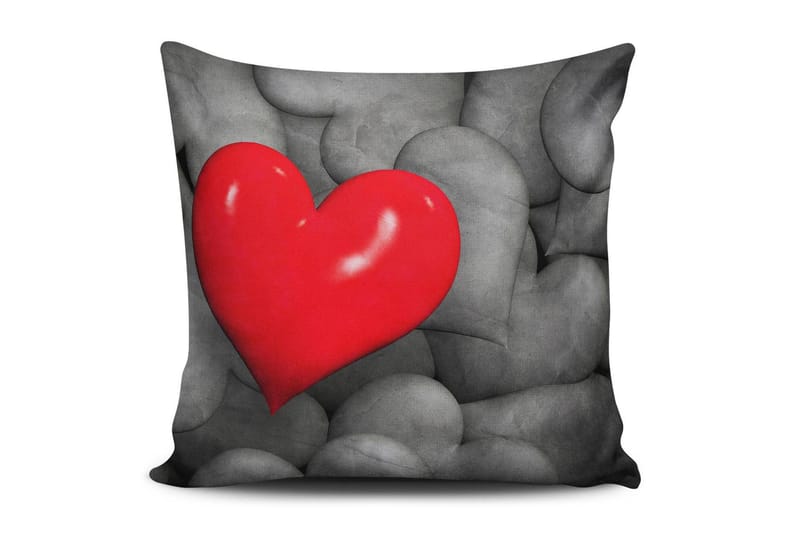 Cushion Love Pute 45x45 cm - Multi - Tekstiler - Pute & pledd - Pynteputer